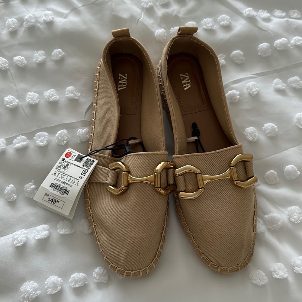 Zara espadrilles, 39 , new